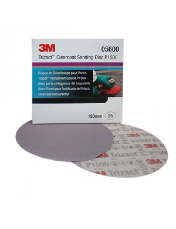 3M 5600 Trizact Hookit P1500 Finisaj Diski 150mm