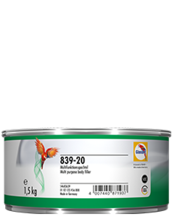 Glasurit 839-20 Polyester Macun (Beyaz)