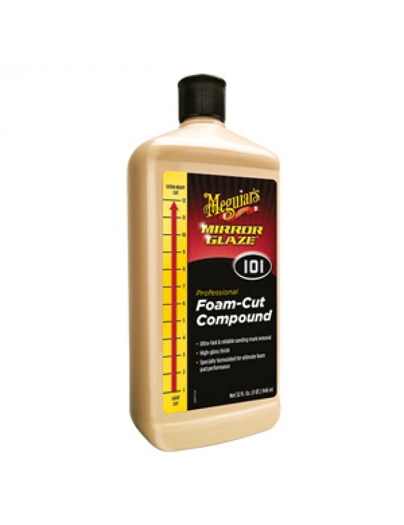 Meguiars Mirror Glaze® Foam-Cut Compound Çizik Çıkarıcı Pasta 946 ML.